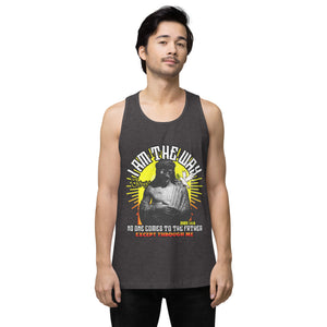 Men’s premium tank top I AM THE WAY JOHN 14:6