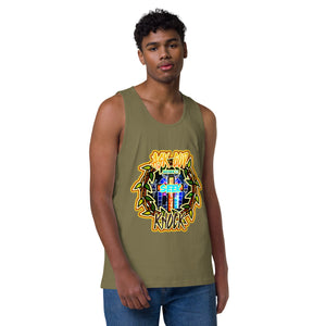 Men’s premium tank top ASK, SEEK,KNOCK MATTHEW 7:7