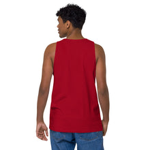 Load image into Gallery viewer, Men’s premium tank top AWAKEN VOICE AND WORD OF HOLY SPIRIT LUKE 12:12
