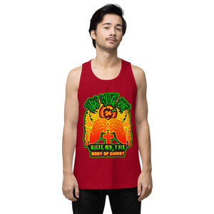 Men’s premium tank top TIME WITH GOD