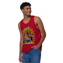 Load image into Gallery viewer, Men’s premium tank top WORSHIP HIS HOLY NAME JESUS
