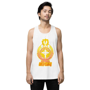 Men’s premium tank top LORD MIGHTY IN BATTLE PSALM 24:8