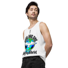 Load image into Gallery viewer, Men’s premium tank top MANY, ARE ONE ROMANS 12:5
