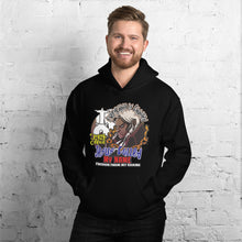 Load image into Gallery viewer, Unisex Red fleece hoodie JESUS CALLED MY NAME
