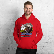 Load image into Gallery viewer, Unisex Red fleece hoodie JESUS CALLED MY NAME
