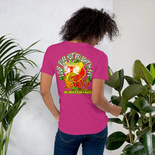 Load image into Gallery viewer, Unisex t-shirt LOVE REJOICES IN TRUTH 1 CORINTHIANS 13:6
