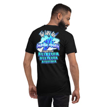 Load image into Gallery viewer, Unisex t-shirt OMNIPOTENT REIGNETH REVELATION 19:6 KJV
