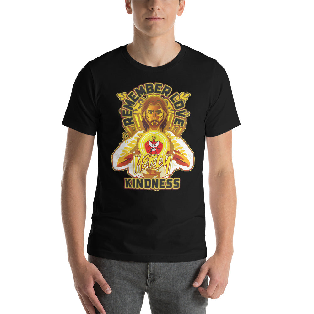 Short-Sleeve Unisex T-Shirt REMEMBER LOVE MERCY