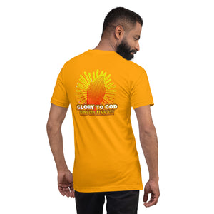 Short-sleeve unisex t-shirt GLORY TO GOD