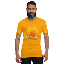 Load image into Gallery viewer, Short-sleeve unisex t-shirt GLORY TO GOD
