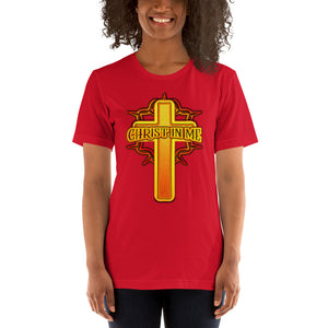 Short-sleeve unisex t-shirt CHRIST IN ME