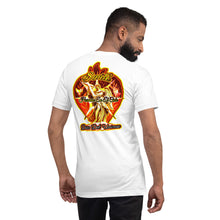 Load image into Gallery viewer, Unisex short sleeve t-shirt SANTO DIOS DEL UNIVERSO
