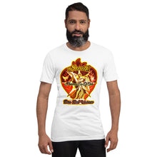 Load image into Gallery viewer, Unisex short sleeve t-shirt SANTO DIOS DEL UNIVERSO
