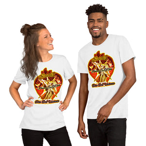 Unisex short sleeve t-shirt SANTO DIOS DEL UNIVERSO