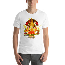 Load image into Gallery viewer, Unisex t-shirt GOD OF THIS WORLD 2 CORINTHIANS 4:4
