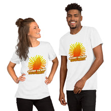 Load image into Gallery viewer, Short-sleeve unisex t-shirt GLORY TO GOD
