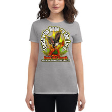 Load image into Gallery viewer, Women&#39;s short sleeve t-shirt SOAR ON WINGS LIKE EAGLES ISAIAH 40:31
