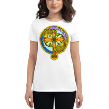 Load image into Gallery viewer, Women&#39;s short sleeve t-shirt FLOWING IN CHRIST
