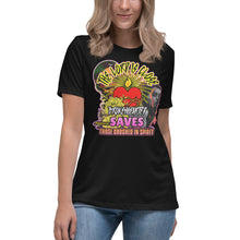 Load image into Gallery viewer, Women&#39;s Relaxed T-Shirt THE LORD IS CLOSE TO THE BROKENHEARTED PSALM 34:18
