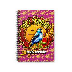 GOD'S PROVISION Spiral Notebook - Ruled Line