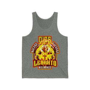 Unisex Jersey Tank LEVANTO MIS MANOS