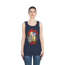 Load image into Gallery viewer, Unisex Heavy Cotton Tank Top OVERCOME POWER OF THE ENEMY LUKE 10:19
