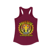 Load image into Gallery viewer, Women&#39;s Racerback Tank ALMIGHTY STRENGTH
