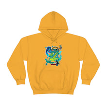 Load image into Gallery viewer, Women&#39;s Heavy Blend™ Hooded Sweatshirt Dreaming of Paradises
