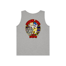 Load image into Gallery viewer, Unisex Heavy Cotton Tank Top OVERCOME POWER OF THE ENEMY LUKE 10:19
