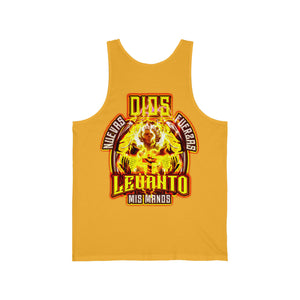 Unisex Jersey Tank LEVANTO MIS MANOS