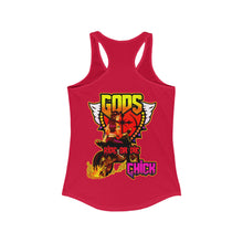 Load image into Gallery viewer, Women&#39;s Racerback Tank Gods Ride Or Die
