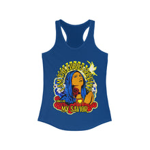 Load image into Gallery viewer, Women&#39;s Racerback Tank I AM THE LORD&#39;S SERVANT LUKE 1:38
