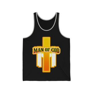 Unisex Jersey Tank MAN OF GOD