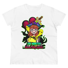 Load image into Gallery viewer, Women&#39;s Midweight Cotton Tee You Monster
