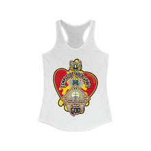 Load image into Gallery viewer, Women&#39;s Racerback Tank TEMPLE OF HOLY SPIRIT 1 CORINTHIANS 6:19
