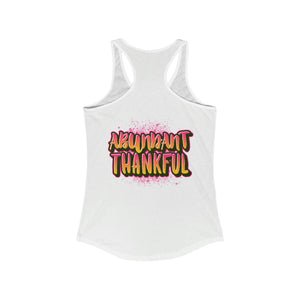 Women's Racerback Tank ABUNDANT THANKFUL