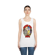 Load image into Gallery viewer, Unisex Heavy Cotton Tank Top OVERCOME POWER OF THE ENEMY LUKE 10:19
