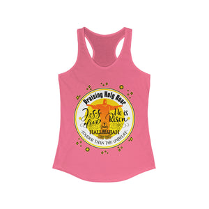 Women's Racerback Tank PRAISING HOLY ROAR