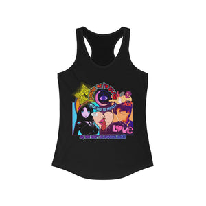 Women's Racerback Tank Selfish Wish