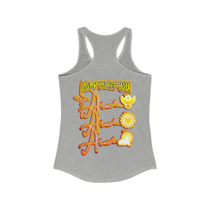 Women's Racerback Tank AMEN, AMEN, AMEN