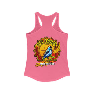 Women's Racerback Tank GOD'S PROVISION