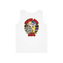 Load image into Gallery viewer, Unisex Heavy Cotton Tank Top OVERCOME POWER OF THE ENEMY LUKE 10:19
