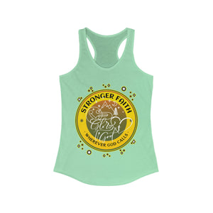 Women's Racerback Tank GOD CALLS