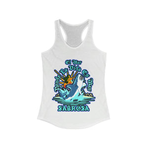 Women's Racerback Tank En El Mar