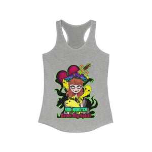 Women's Racerback Tank You Monster