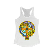 Load image into Gallery viewer, Women&#39;s Racerback Tank FLOWING IN CHRIST
