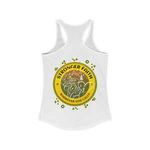 Women's Racerback Tank GOD CALLS