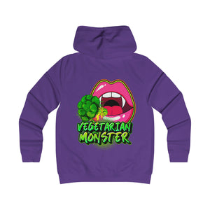 Woman's Hoodie VEGETARIAN MONSTER