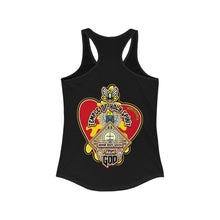 Load image into Gallery viewer, Women&#39;s Racerback Tank TEMPLE OF HOLY SPIRIT 1 CORINTHIANS 6:19
