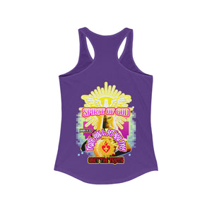 Women's Ideal Racerback Tank OBEY THE TRUTH JOHN 8:32